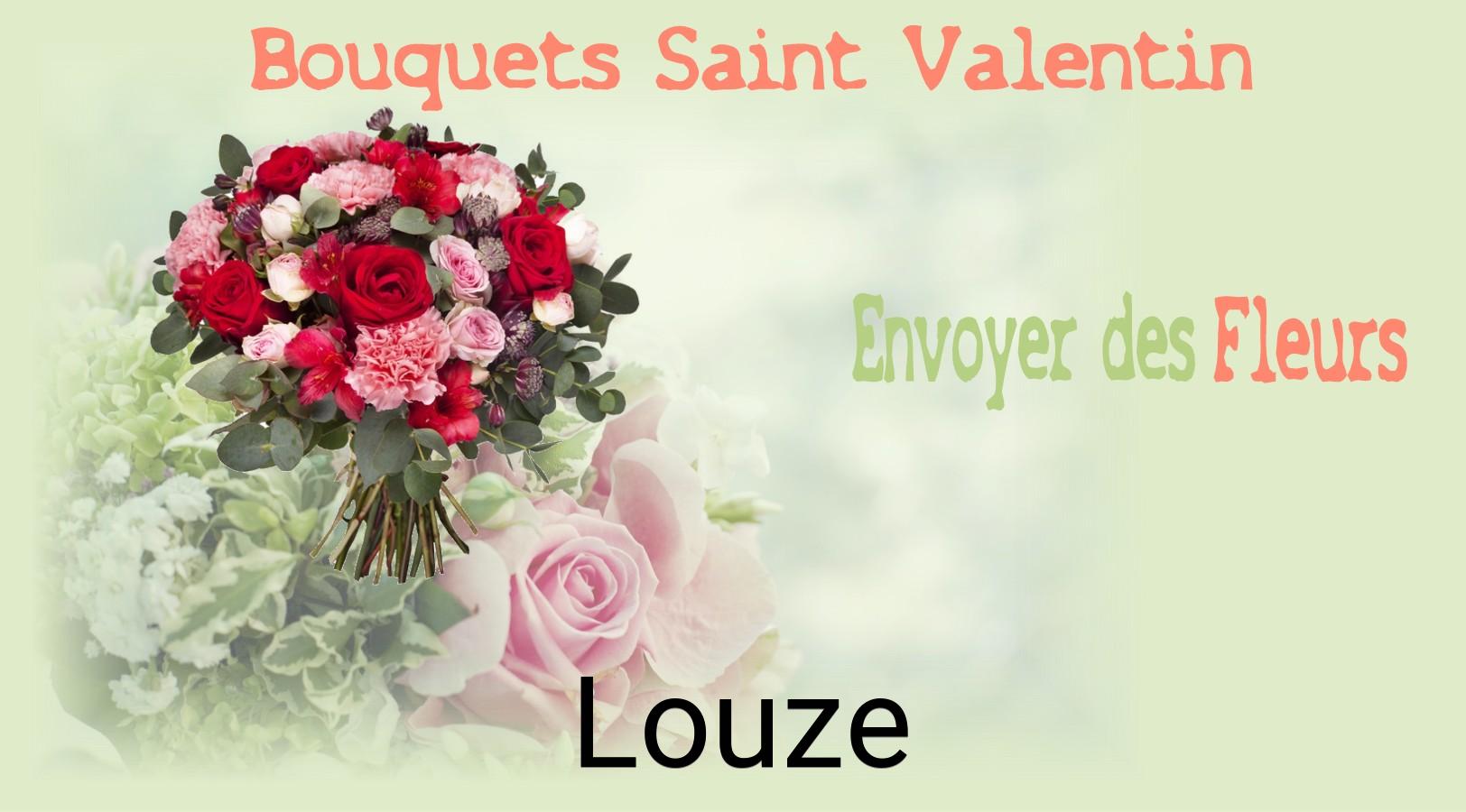 Roses de Saint-Valentin livrées à Louze